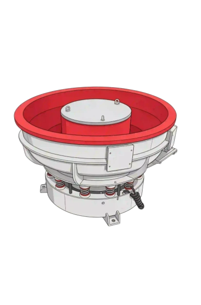 WEYTRUST B series curved bowl vibratory polishing machine