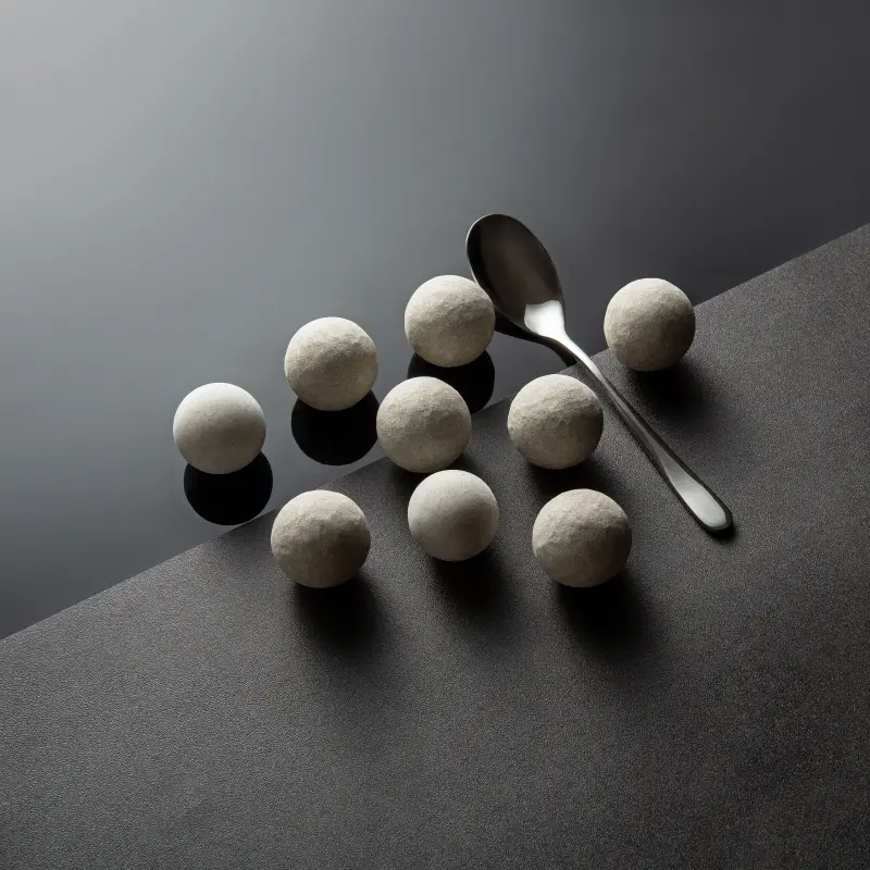 WEYTRUST brown fused alumina spherical media, round brown corundum abrasive balls for vibratory polishing and deburring