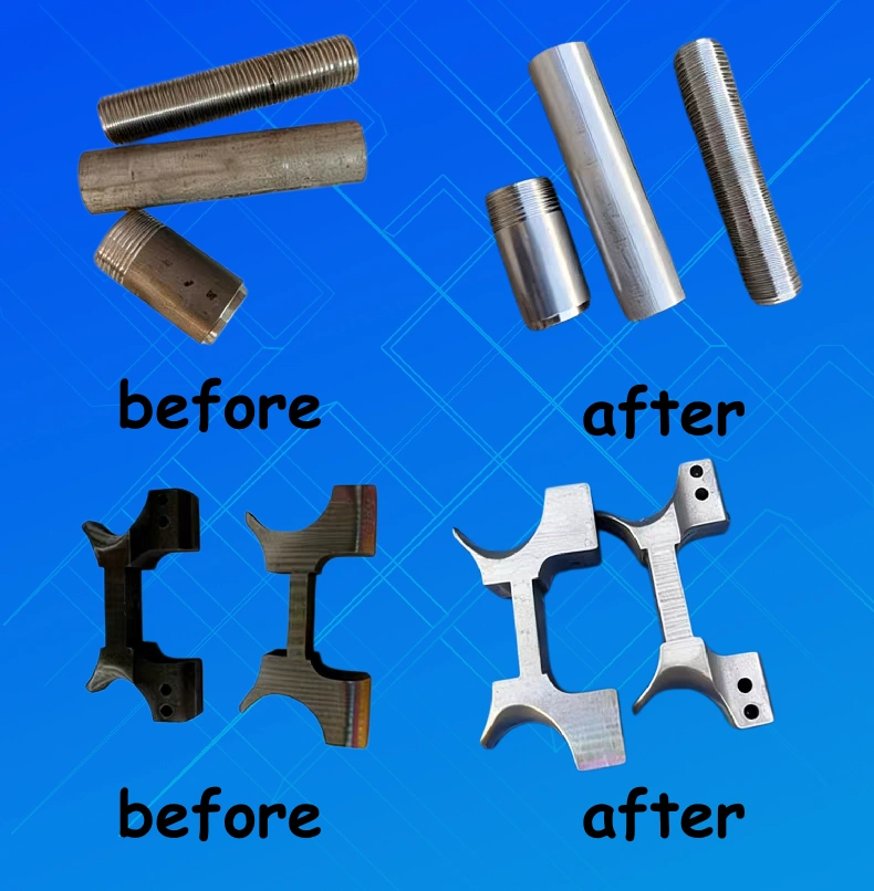 WEYTRUST vibratory polishing sample parts