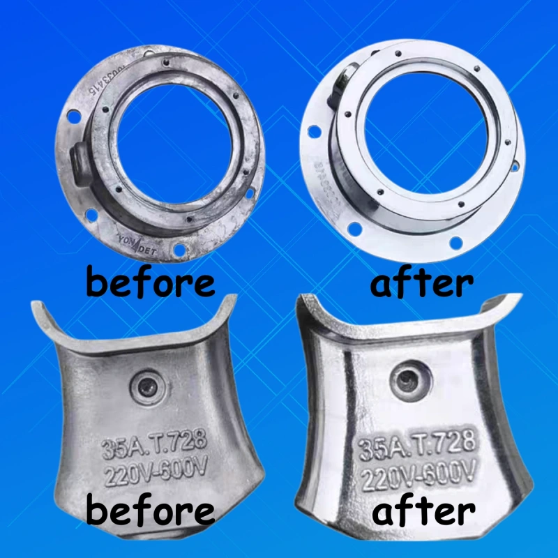 WEYTRUST vibratory polishing sample parts