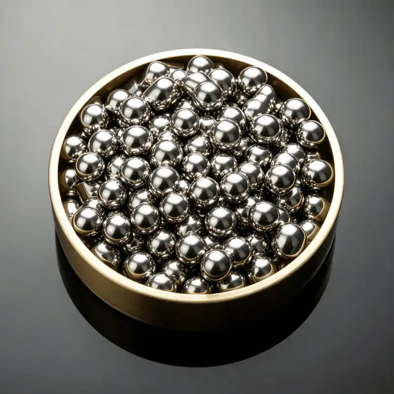 Weytrust high density stainless steel balls, professional polishing media for vibratory finishing machine