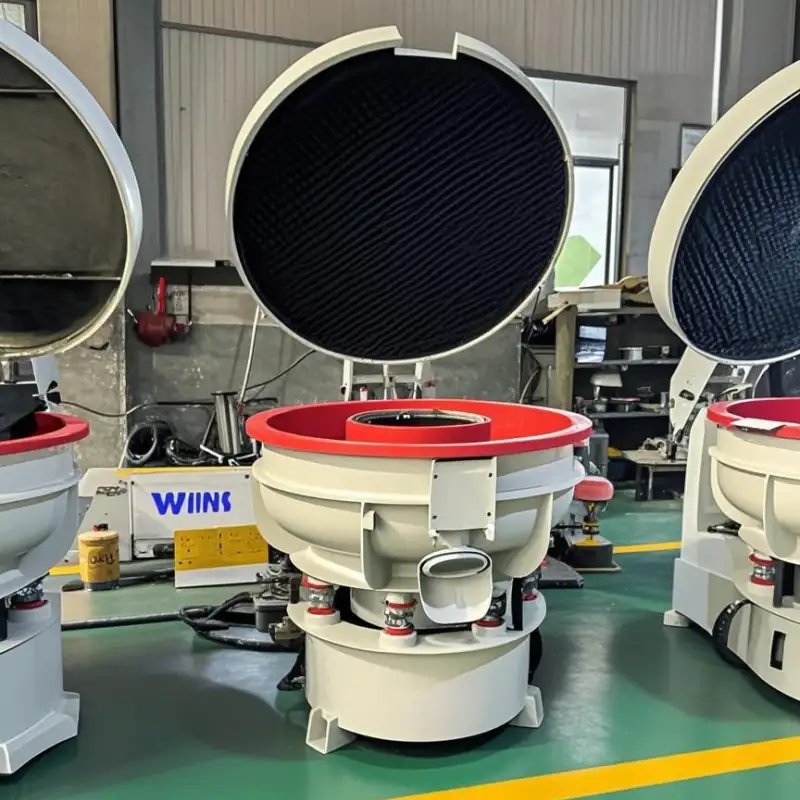 Optional soundproof noise reduction cover for WEYTRUST B series bowl vibratory polishing machine