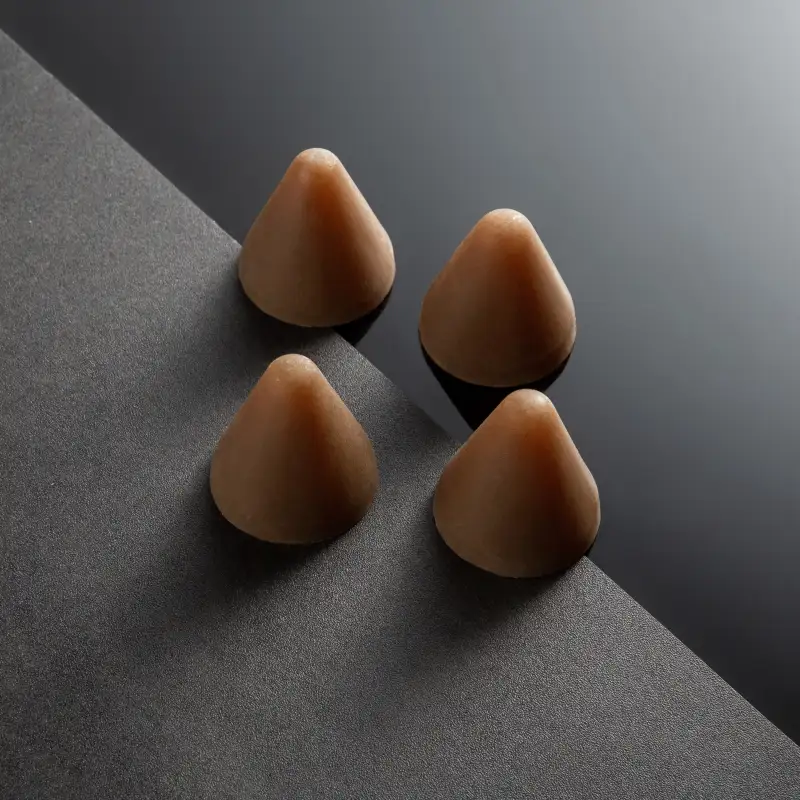 WEYTRUST conical resin polishing media, cone shape resin abrasive for metal deburring and surface polishing