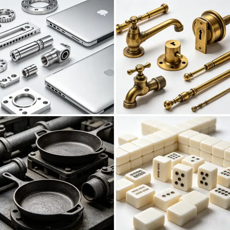 Widely compatible with stainless steel, iron, aluminum, zinc alloy, copper and all kinds of metal hardware parts
