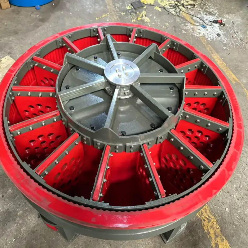 weytrust vibratory bowl pu liner full view1 Vibratory Finishing Machine